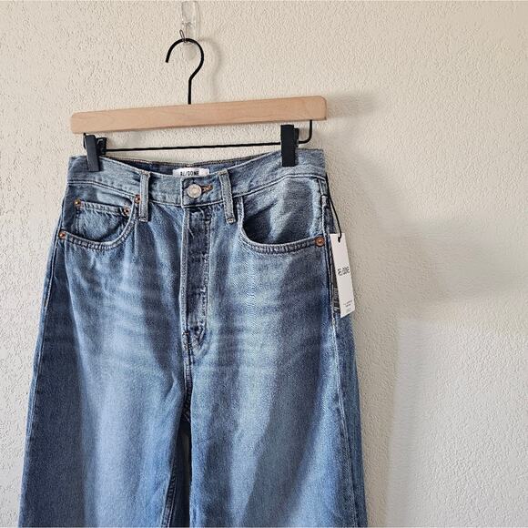 NWT Re/Done 70s Wide Leg Jeans - Picture 5 of 14